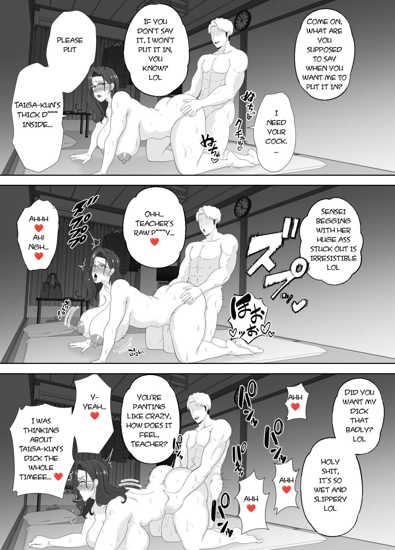 Hentai Manga Comic-Fallen mother after school-Read-73